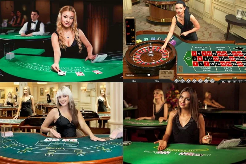 Suasana ruang meja kasino live untuk pengalaman mobile